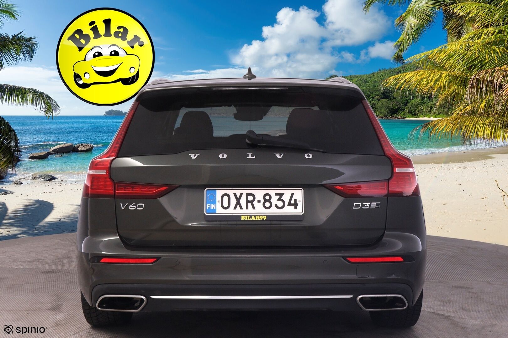 Volvo V60 2019 D3 AWD Business Inscription aut. - | ACC | P-Kamera | Webasto | Muistipenkki | Koukku | Full LED | Vaaleat nahat | BLIS | Navi |