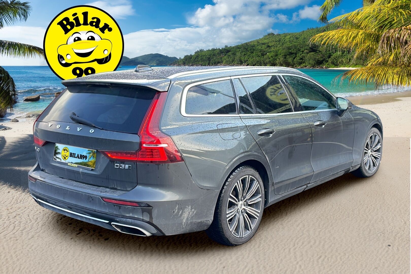 Volvo V60 2019 D3 AWD Business Inscription aut. - | ACC | P-Kamera | Webasto | Muistipenkki | Koukku | Full LED | Vaaleat nahat | BLIS | Navi |