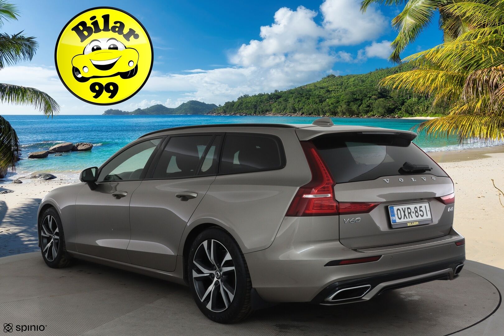 Volvo V60 2019 D4 R-Design aut *ACC / Webasto / Muistipenkki / Koukku / Full LED / BLIS / Sporttipenkit* - 3,99 % KORKOTARJOUS TÄHÄN AUTOON 28.9. ASTI! - Suomi-auto / Kahdet renkaat aluvanteilla / Merkkihuollettu