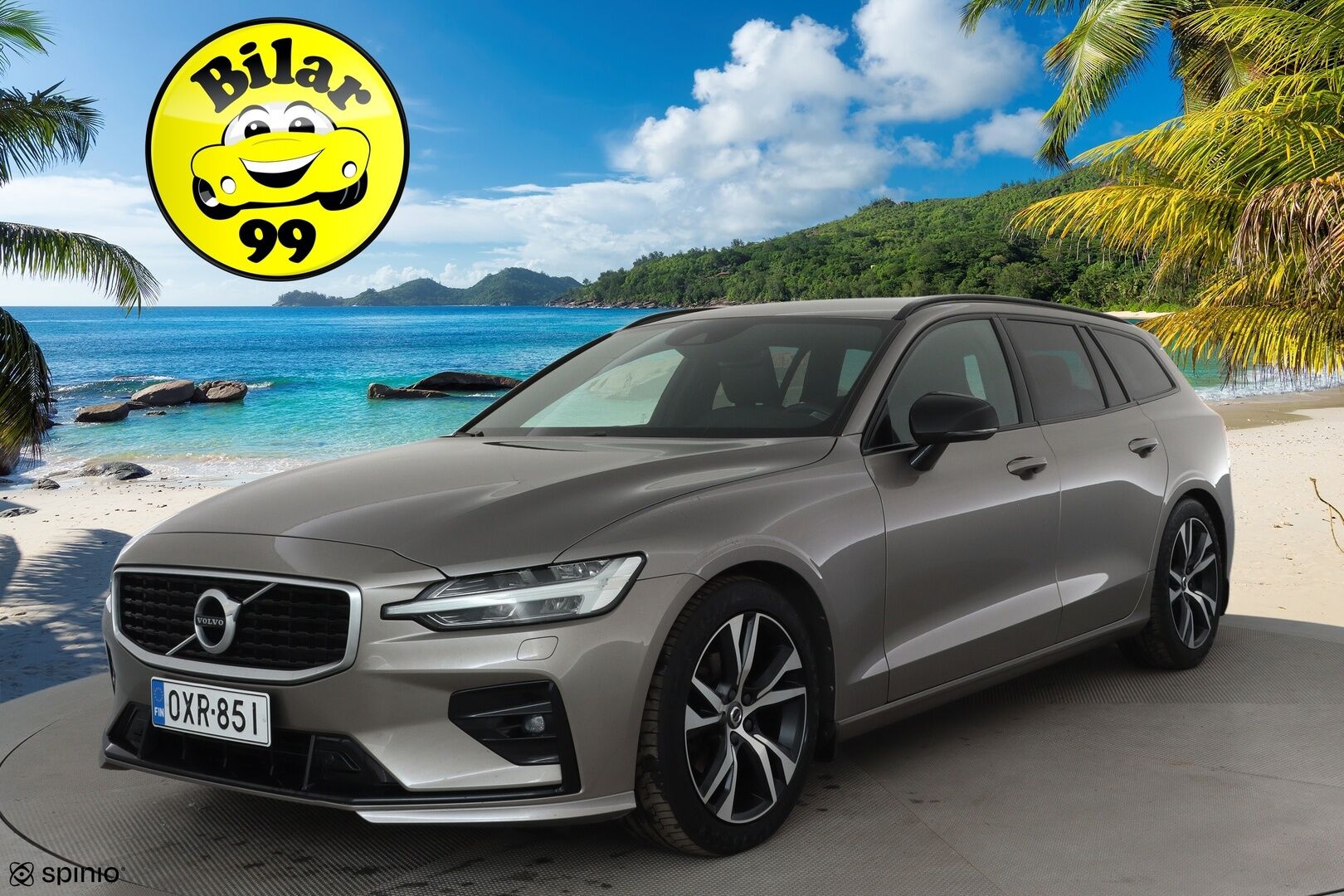 Volvo V60 2019 D4 R-Design aut *ACC / Webasto / Muistipenkki / Koukku / Full LED / BLIS / Sporttipenkit* - 3,99 % KORKOTARJOUS TÄHÄN AUTOON 28.9. ASTI! - Suomi-auto / Kahdet renkaat aluvanteilla / Merkkihuollettu