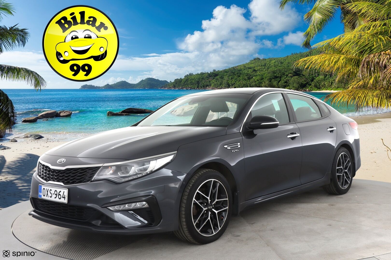 Kia Optima 2019 1,6 CRDi SCR ISG GT-Line 4D DCT A/T / Harman/Kardon / Sporttinahat / P-kamera / Muistipenkki / Vakkari / Lohko+sisäp. - Suomi-auto / 2x aluvanteet / Huippuvarusteet! - HULLUT AVAJAISHULINAT KORKOTARJOUS 3,29 %