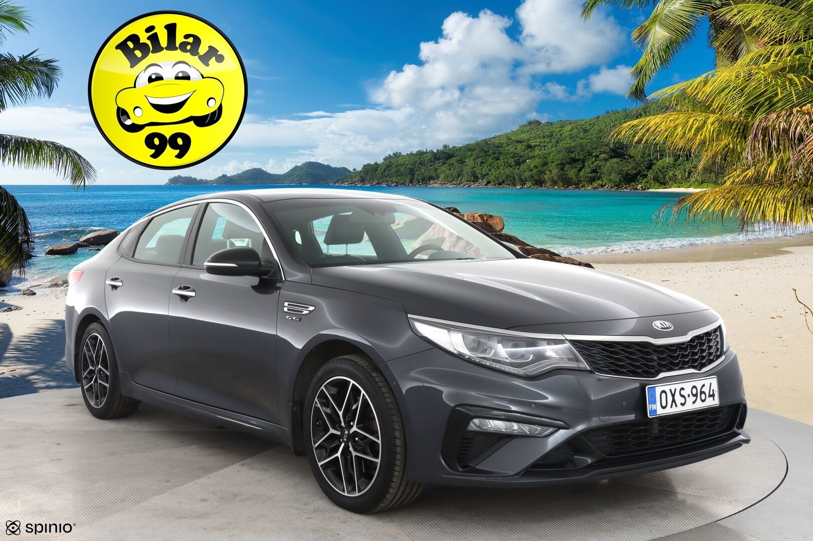 Kia Optima 2019 1,6 CRDi SCR ISG GT-Line 4D DCT A/T / Harman/Kardon / Sporttinahat / P-kamera / Muistipenkki / Vakkari / Lohko+sisäp. - Suomi-auto / 2x aluvanteet / Huippuvarusteet! - HULLUT AVAJAISHULINAT KORKOTARJOUS 3,29 %