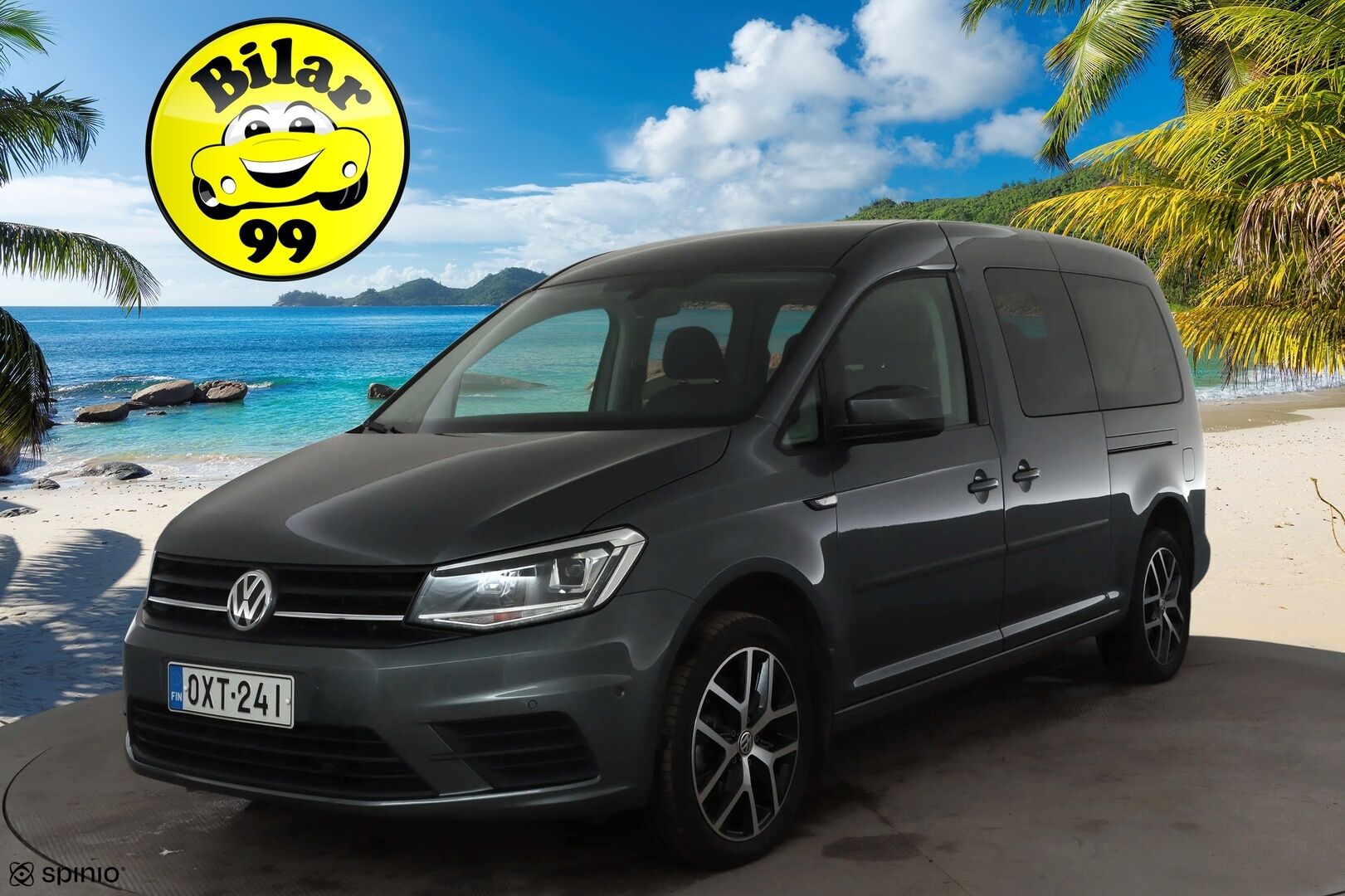 Volkswagen Caddy Maxi 2019 Trendline Business 2,0 TDI 110kW DSG 7-P * Webasto / Xenon / P.Kamera / Navi / Bluetooth / Vakkari * - 1-om Suomi-auto / Kahdet renkaat aluvanteilla - HULLUT AVAJAISHULINAT KORKOTARJOUS 3,29 %