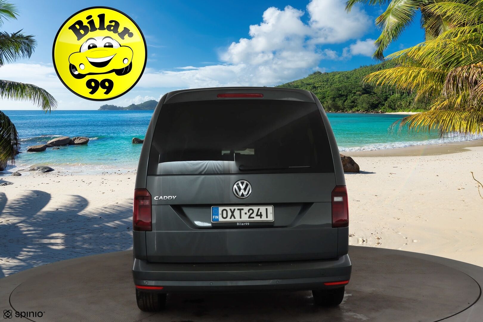 Volkswagen Caddy Maxi 2019 Trendline Business 2,0 TDI 110kW DSG 7-P * Webasto / Xenon / P.Kamera / Navi / Bluetooth / Vakkari * - 1-om Suomi-auto / Kahdet renkaat aluvanteilla