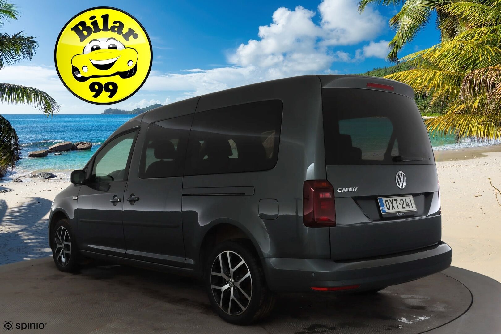Volkswagen Caddy Maxi 2019 Trendline Business 2,0 TDI 110kW DSG 7-P * Webasto / Xenon / P.Kamera / Navi / Bluetooth / Vakkari * - 1-om Suomi-auto / Kahdet renkaat aluvanteilla - HULLUT AVAJAISHULINAT KORKOTARJOUS 3,29 %