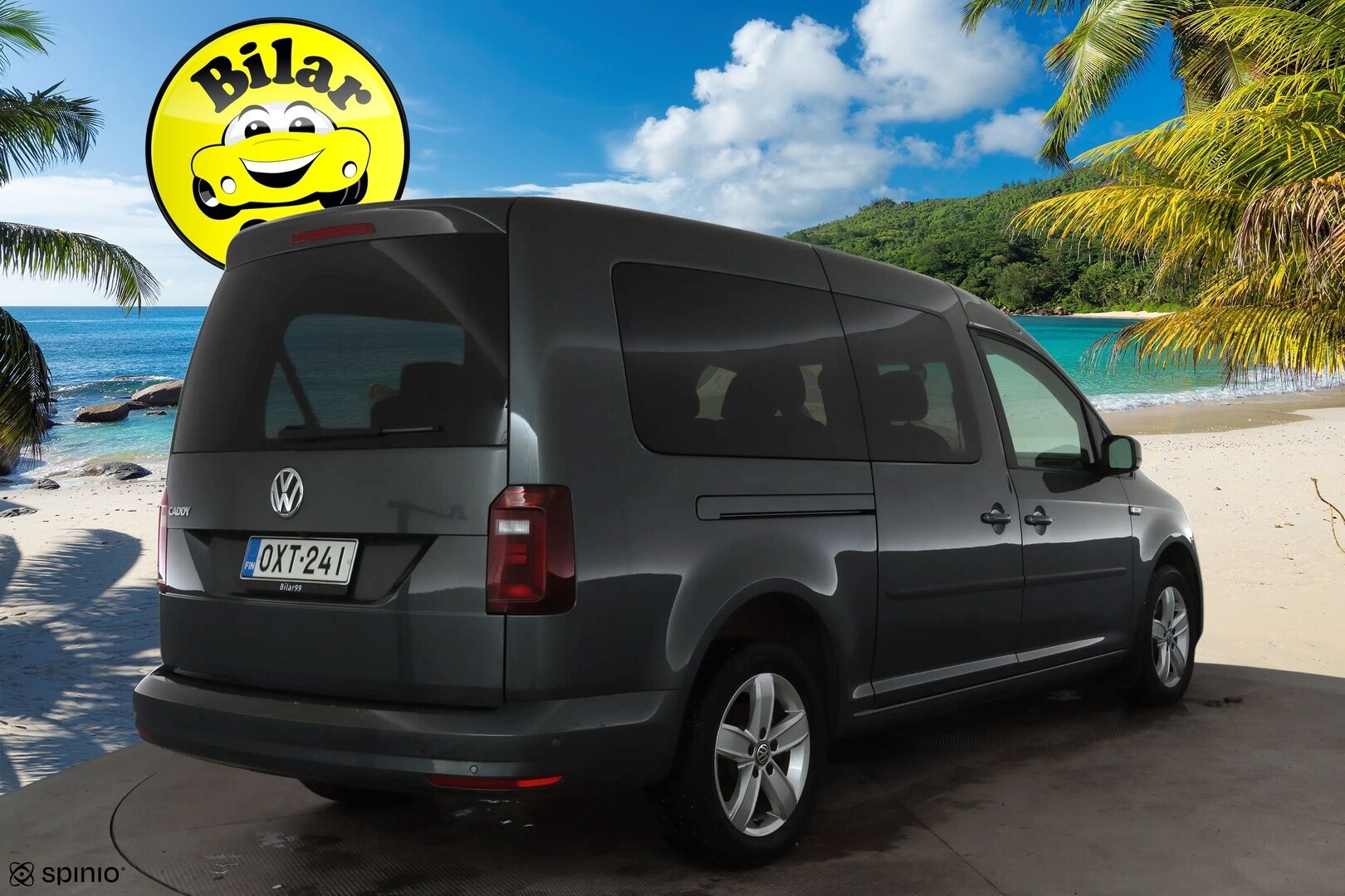Volkswagen Caddy Maxi 2019 Trendline Business 2,0 TDI 110kW DSG 7-P * Webasto / Xenon / P.Kamera / Navi / Bluetooth / Vakkari * - 1-om Suomi-auto / Kahdet renkaat aluvanteilla - HULLUT AVAJAISHULINAT KORKOTARJOUS 3,29 %