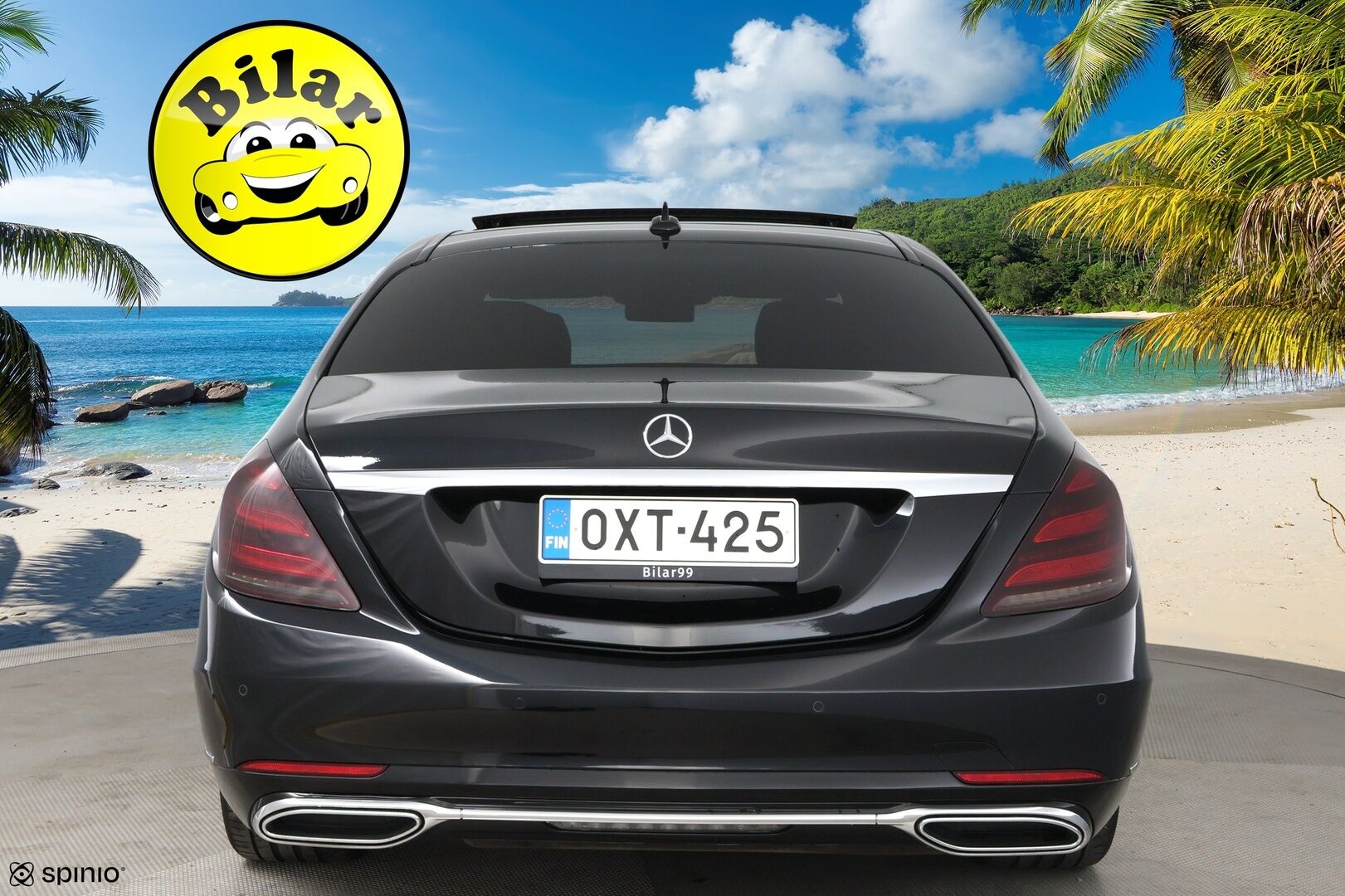 Mercedes-Benz S 2018 400 d 4Matic L - | ACC | Burmester | Panorama | Multibeam LED | Ilmastoidut & Hierovat istuimet | Muistipenkit edessä ja takana | 360 | HUD | DTR+Q | 