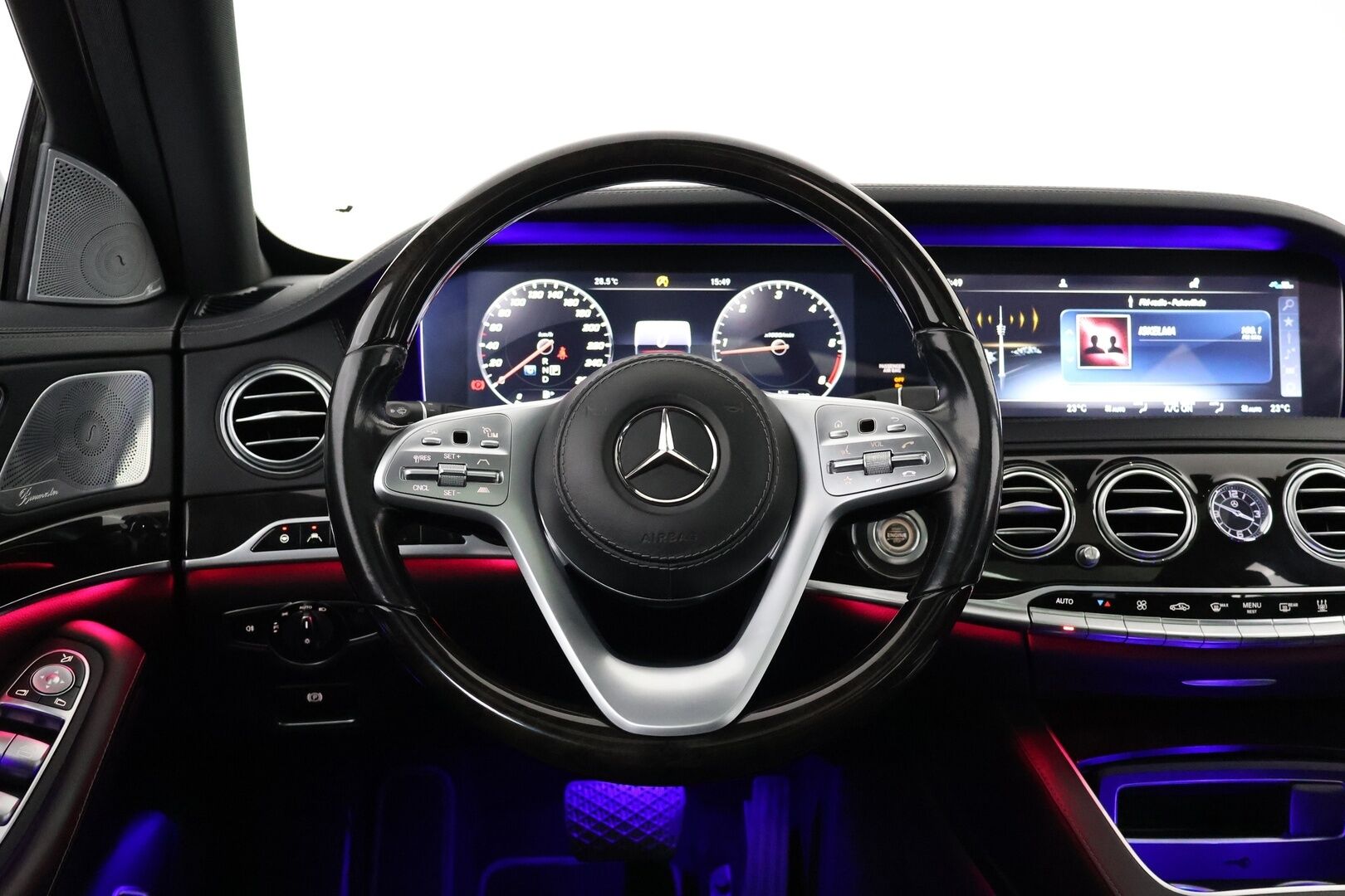 Mercedes-Benz S 2018 400 d 4Matic L - | ACC | Burmester | Panorama | Multibeam LED | Ilmastoidut & Hierovat istuimet | Muistipenkit edessä ja takana | 360 | HUD | DTR+Q | 