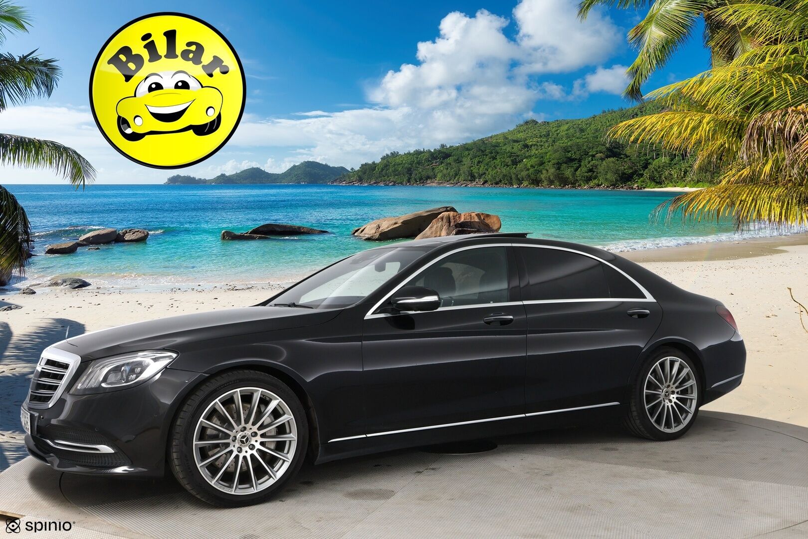 Mercedes-Benz S 2018 400 d 4Matic L - | ACC | Burmester | Panorama | Multibeam LED | Ilmastoidut & Hierovat istuimet | Muistipenkit edessä ja takana | 360 | HUD | DTR+Q | 