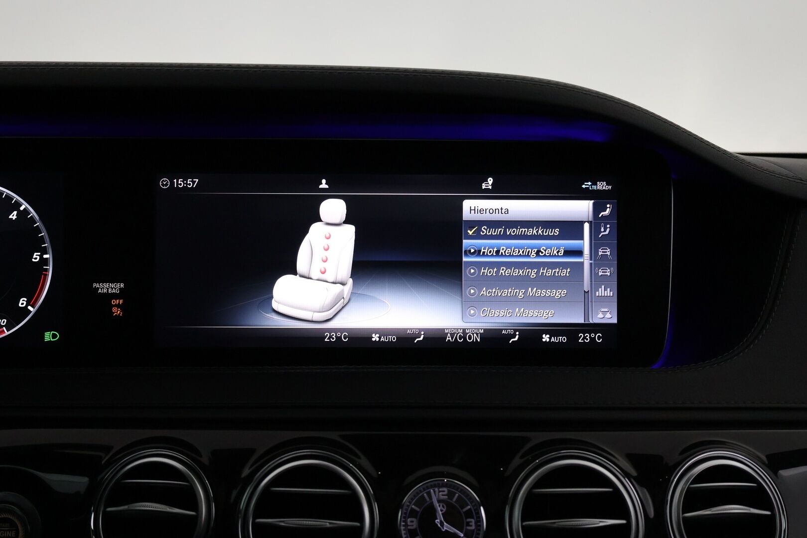 Mercedes-Benz S 2018 400 d 4Matic L - | ACC | Burmester | Panorama | Multibeam LED | Ilmastoidut & Hierovat istuimet | Muistipenkit edessä ja takana | 360 | HUD | DTR+Q | 