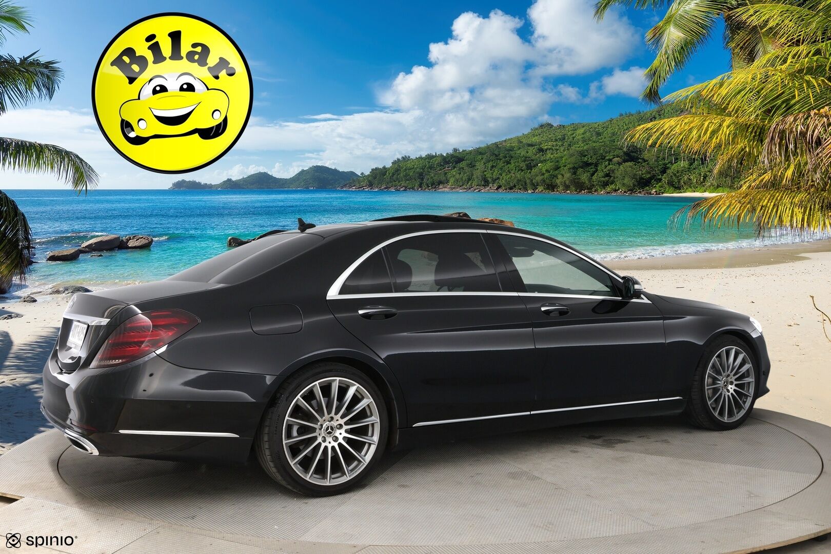 Mercedes-Benz S 2018 400 d 4Matic L - | ACC | Burmester | Panorama | Multibeam LED | Ilmastoidut & Hierovat istuimet | Muistipenkit edessä ja takana | 360 | HUD | DTR+Q | 