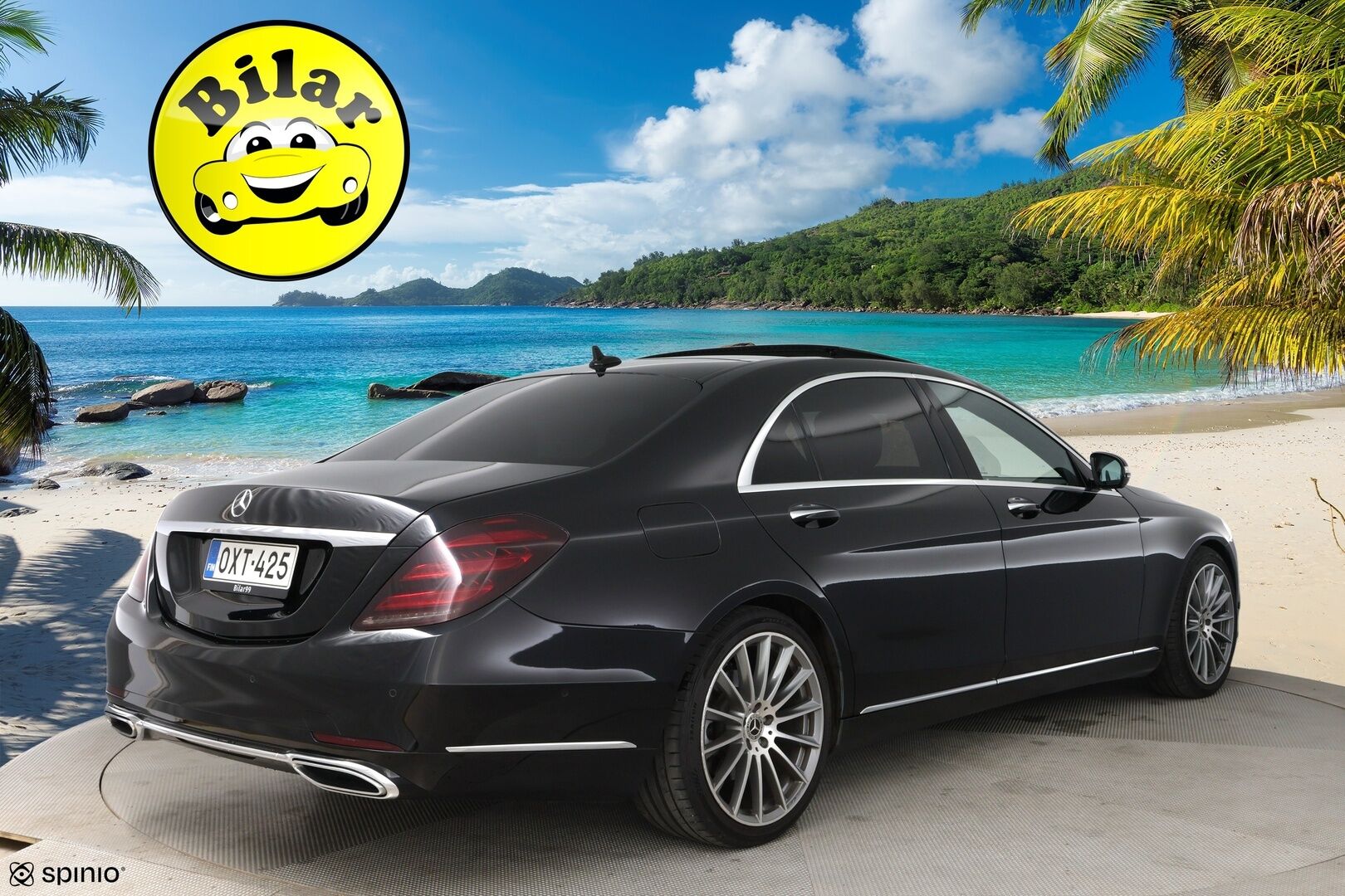 Mercedes-Benz S 2018 400 d 4Matic L - | ACC | Burmester | Panorama | Multibeam LED | Ilmastoidut & Hierovat istuimet | Muistipenkit edessä ja takana | 360 | HUD | DTR+Q | 