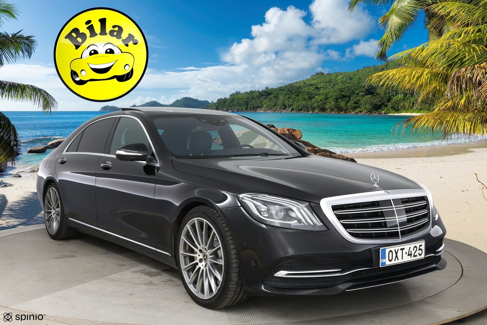 Mercedes-Benz S 2018 400 d 4Matic L - | ACC | Burmester | Panorama | Multibeam LED | Ilmastoidut & Hierovat istuimet | Muistipenkit edessä ja takana | 360 | HUD | DTR+Q | 