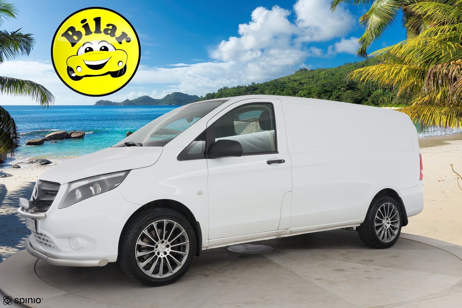 Mercedes-Benz Vito 2019 114CDI 4x4-3,05/32K keskipitkä A2 A Winter - ALV | Suomi-auto | Webasto | Vetokoukku | P-kamera | Vakkari | 2x Renkaat | BT-Audio