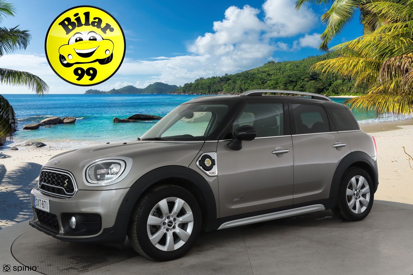 MINI Countryman 2019 Cooper SE ALL4 Essential **LED-valot / Sporttipenkit / P.Tutkat / Navi / Vakkari / Puolinahat** - Suomi-auto / Kahdet Renkaat