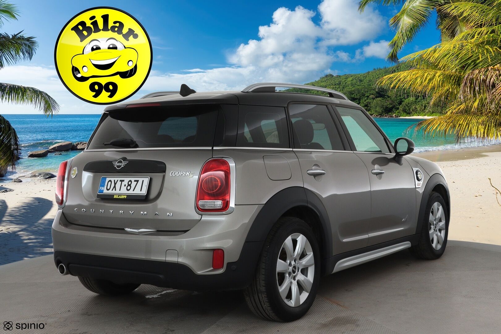 MINI Countryman 2019 Cooper SE ALL4 Essential **LED-valot / Sporttipenkit / P.Tutkat / Navi / Vakkari / Puolinahat** - Suomi-auto / Kahdet Renkaat