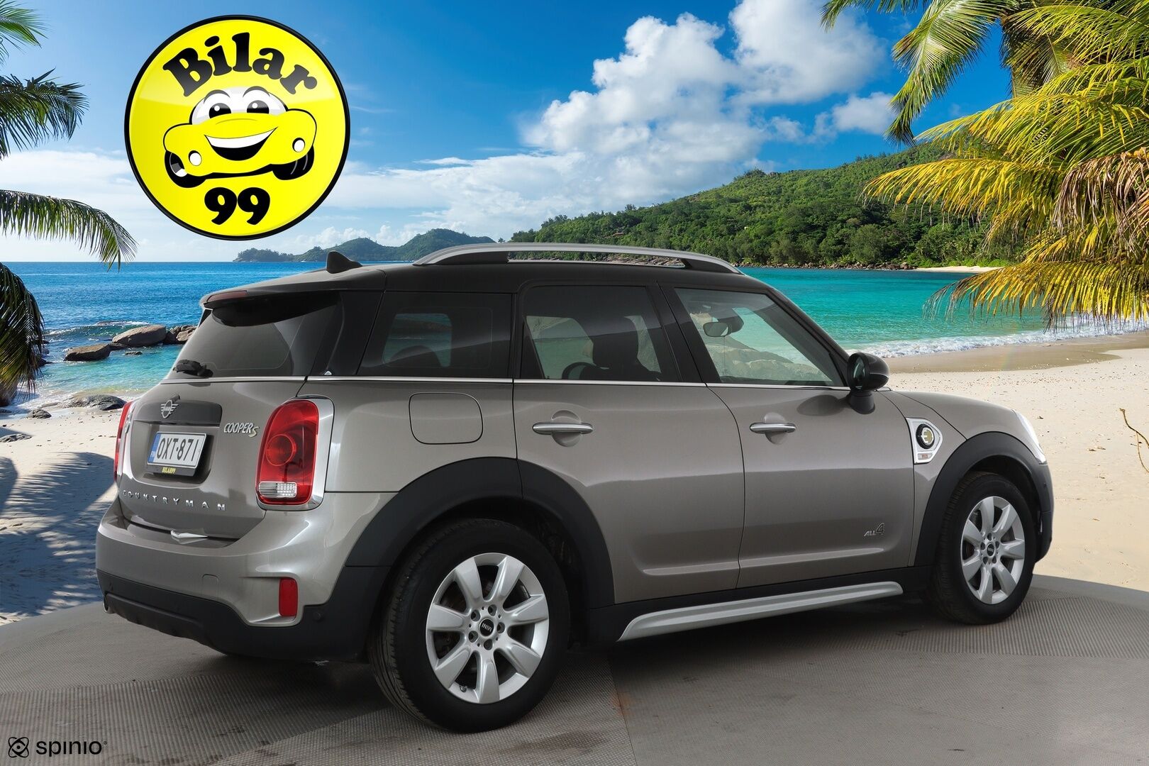 MINI Countryman 2019 Cooper SE ALL4 Essential **LED-valot / Sporttipenkit / P.Tutkat / Navi / Vakkari / Puolinahat** - Suomi-auto / Kahdet Renkaat