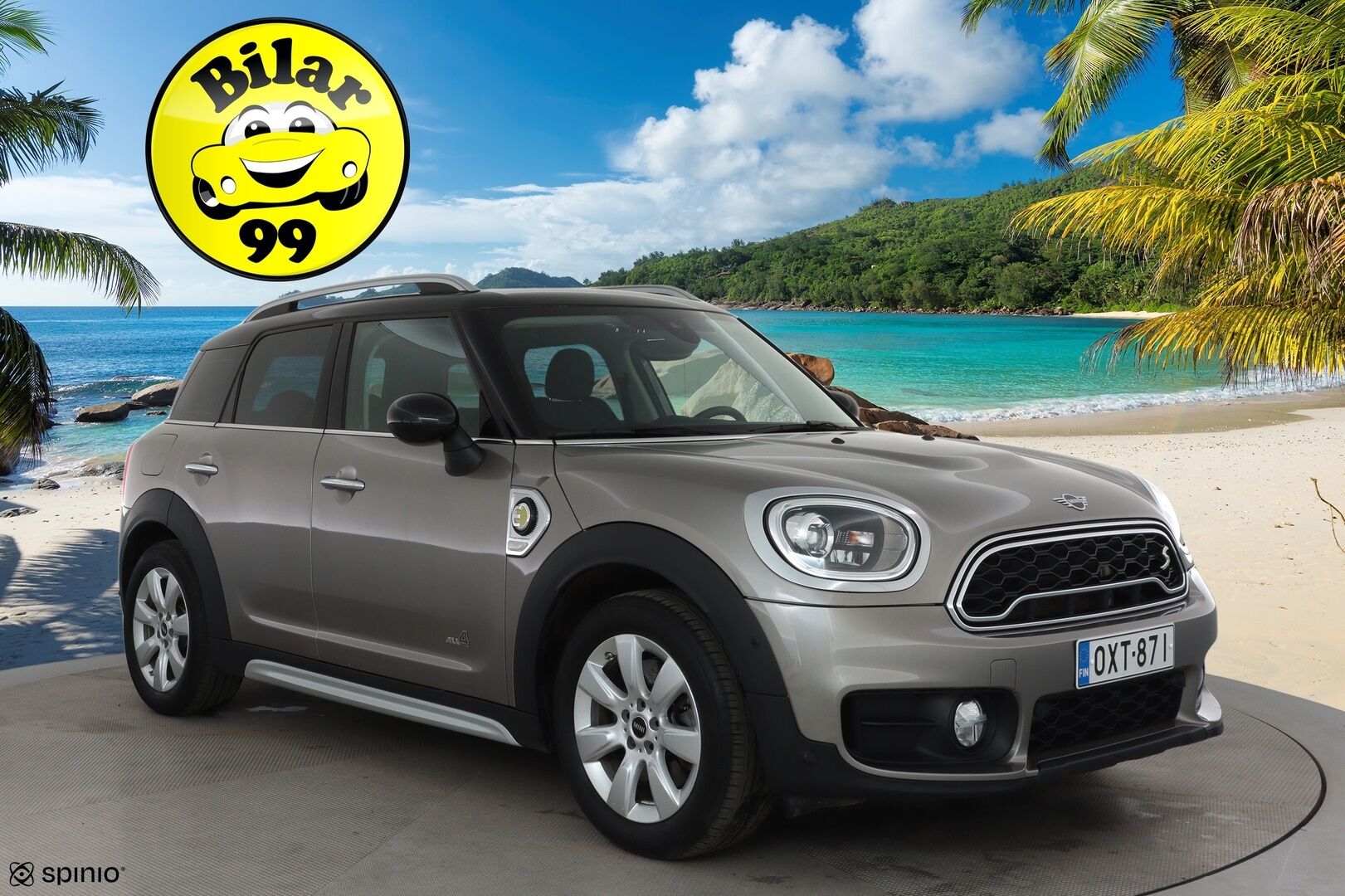 MINI Countryman 2019 Cooper SE ALL4 Essential **LED-valot / Sporttipenkit / P.Tutkat / Navi / Vakkari / Puolinahat** - Suomi-auto / Kahdet Renkaat