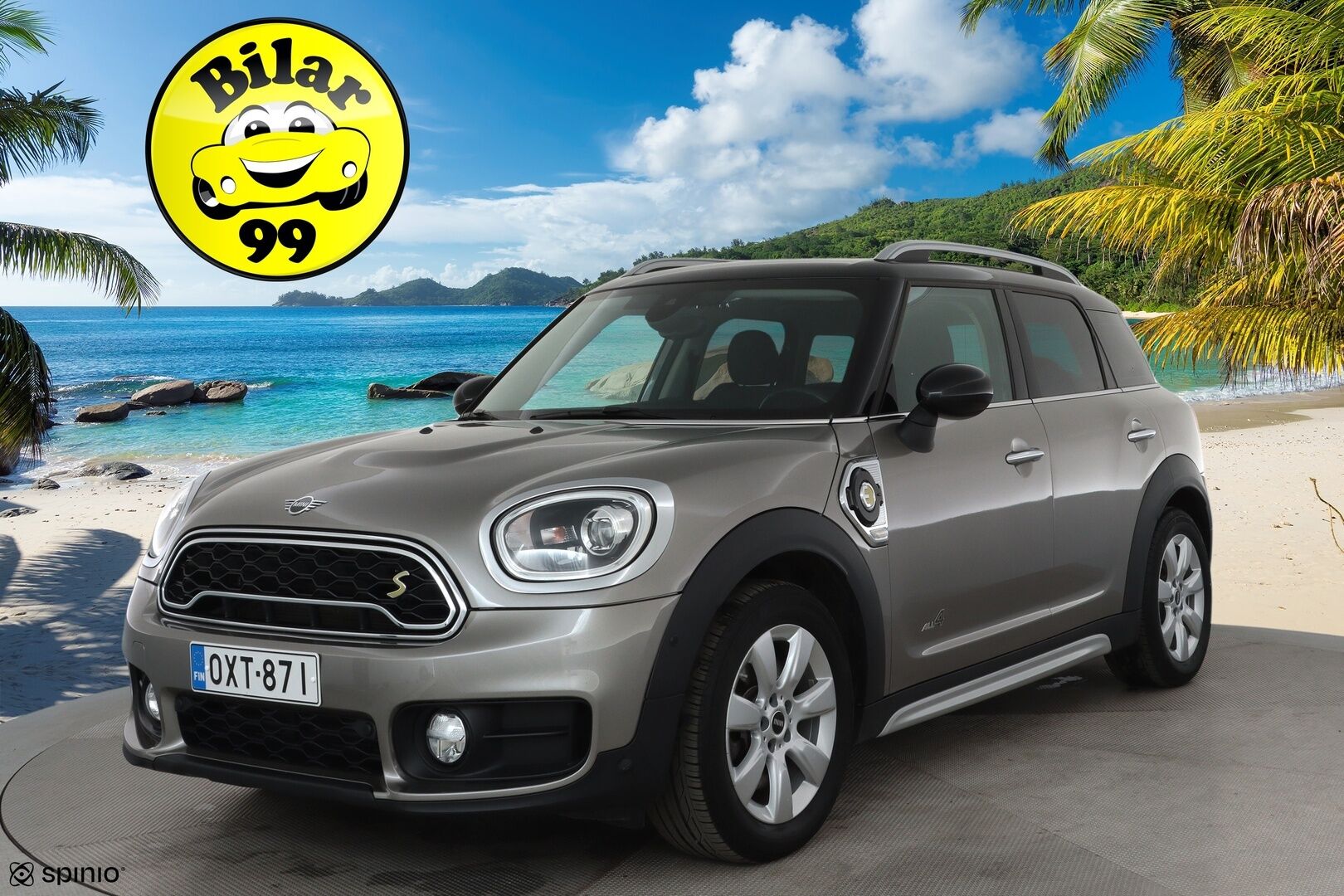 MINI Countryman 2019 Cooper SE ALL4 Essential **LED-valot / Sporttipenkit / P.Tutkat / Navi / Vakkari / Puolinahat** - Suomi-auto / Kahdet Renkaat