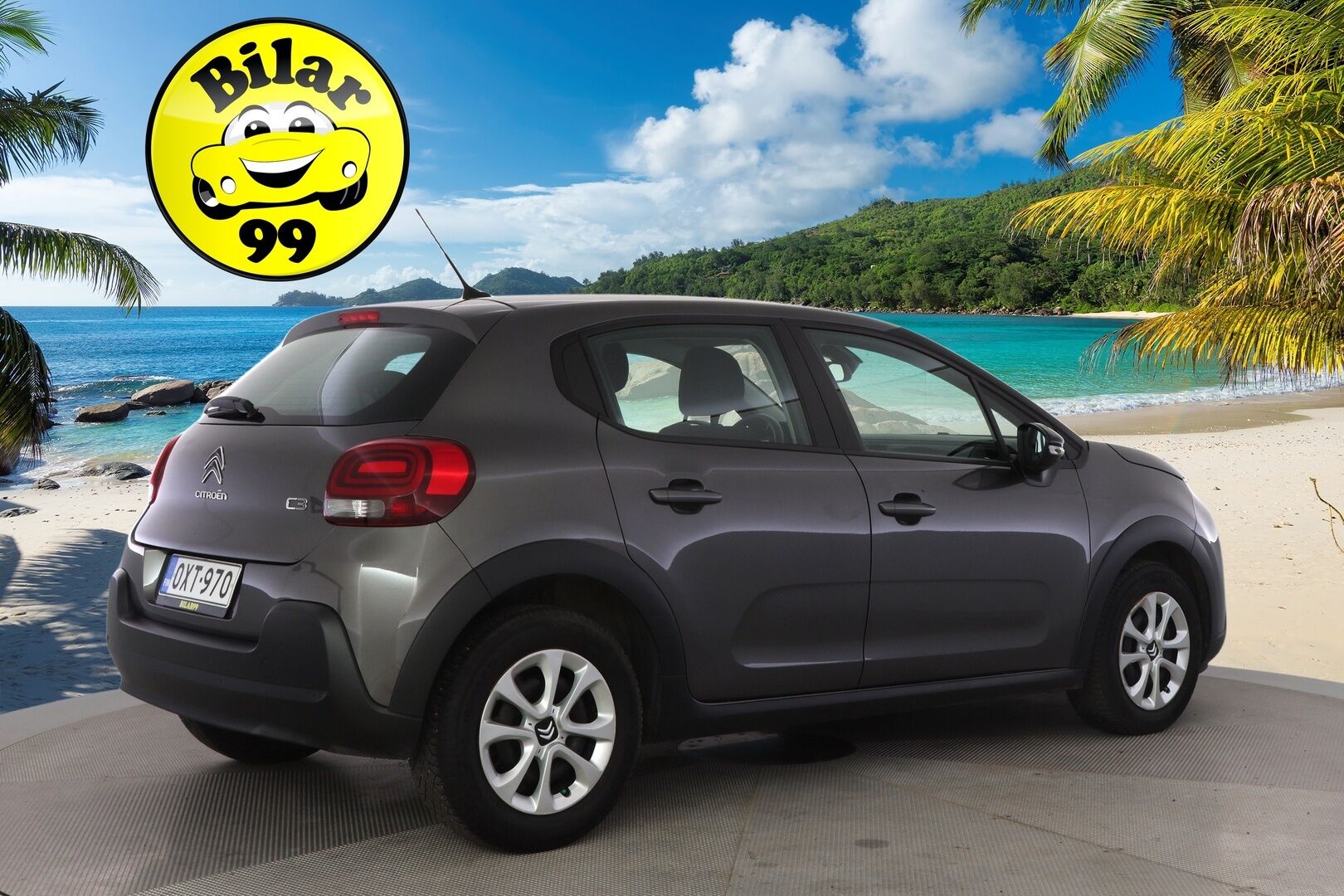 Citroen C3 2019 PureTech 110 Feel Automaatti *Vakkari / Lane assist / Carplay / Led. päiväajovalot / P. tutka! - *Uudet kitkarenkaat / 2x renkaat ja vanteet / Carplay!* - HULLUT JOULUT KORKOTARJOUS 2,49% 