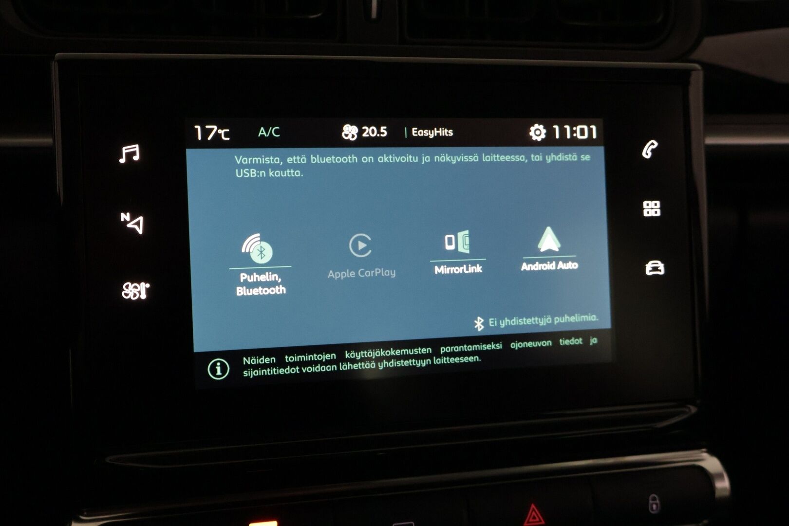 Citroen C3 2019 PureTech 110 Feel Automaatti *Vakkari / Lane assist / Carplay / Led. päiväajovalot / P. tutka! - *Uudet kitkarenkaat / 2x renkaat ja vanteet / Carplay!* - HULLUT JOULUT KORKOTARJOUS 2,49% 