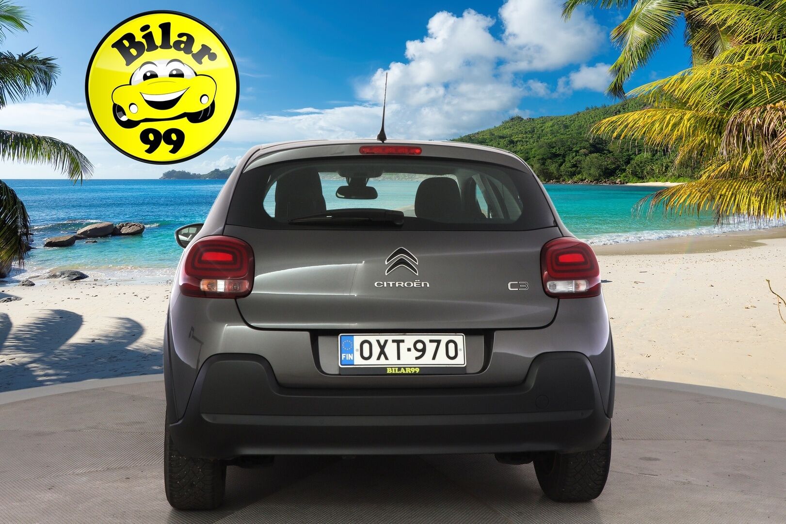 Citroen C3 2019 PureTech 110 Feel Automaatti *Vakkari / Lane assist / Carplay / Led. päiväajovalot / P. tutka! - *Uudet kitkarenkaat / 2x renkaat ja vanteet / Carplay!* - HULLUT JOULUT KORKOTARJOUS 2,49% 