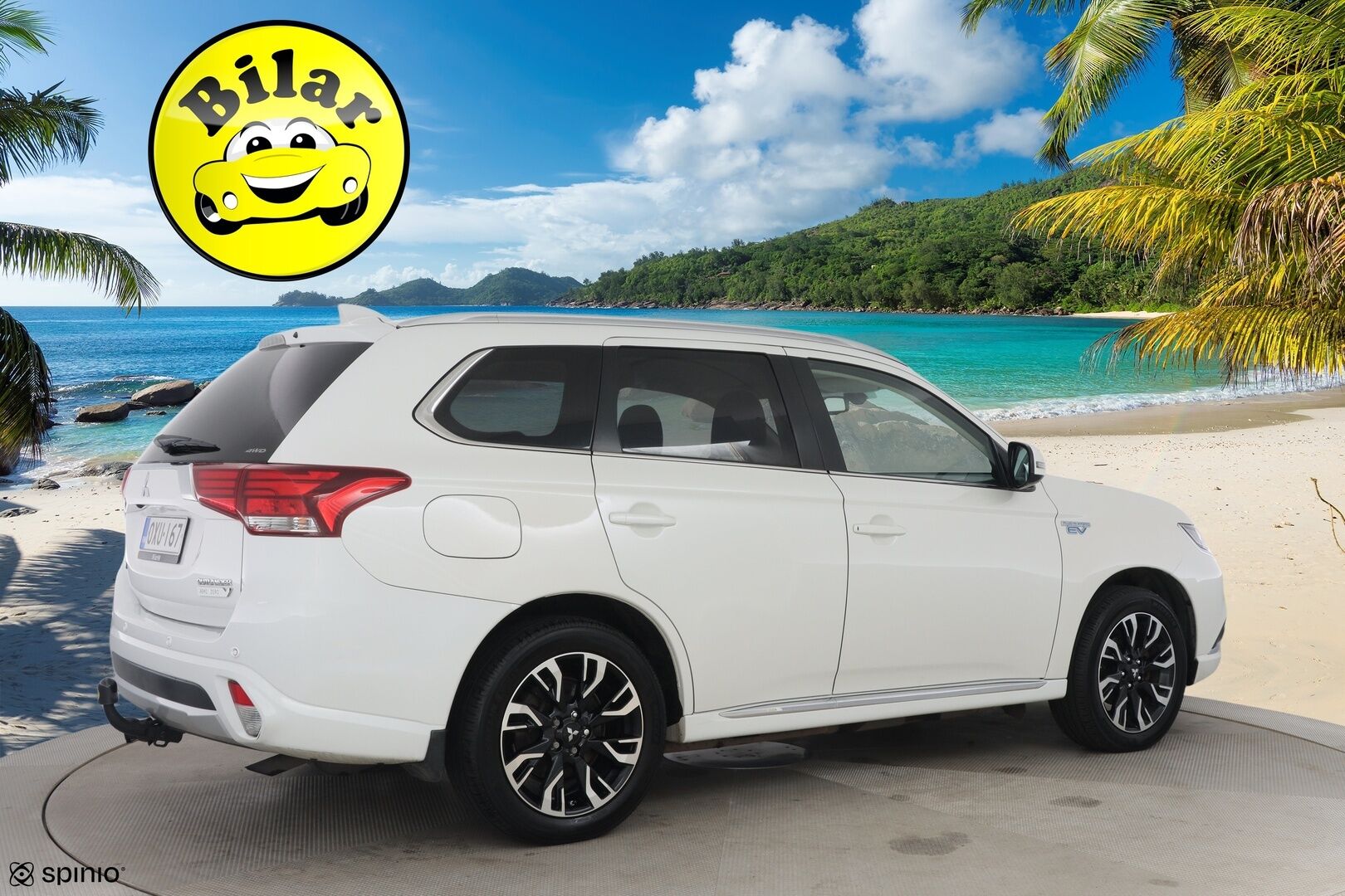 Mitsubishi Outlander PHEV 2016 Instyle Navi 4WD 5P - | 360° Kamera | Nahkasisusta| Navi | Lämmitettävä ratti& Tuulilasi | Vetokoukku | Pysäköintitutkat |