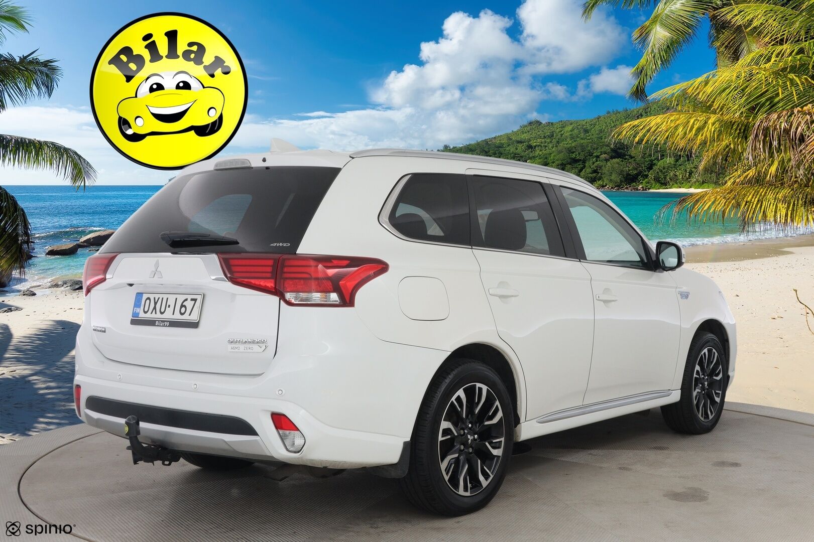 Mitsubishi Outlander PHEV 2016 Instyle Navi 4WD 5P - | 360° Kamera | Nahkasisusta| Navi | Lämmitettävä ratti& Tuulilasi | Vetokoukku | Pysäköintitutkat |