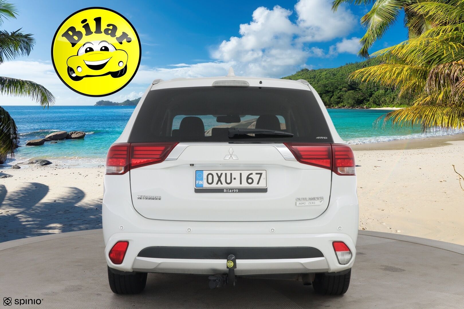 Mitsubishi Outlander PHEV 2016 Instyle Navi 4WD 5P - | 360° Kamera | Nahkasisusta| Navi | Lämmitettävä ratti& Tuulilasi | Vetokoukku | Pysäköintitutkat |