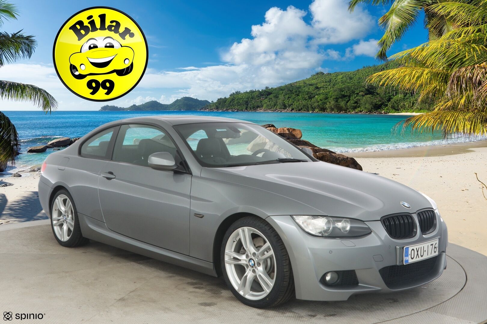 BMW 325 2010 i A E92 Coupe M Sport * Kattoluukku / Muistipenkit / Hifit / Prof. Navi / Penkinlämmittimet * - * Vakkari / Kaukovaloautomatiikka / Nahkasisusta / Vetokoukku * - HULLUT AVAJAISHULINAT KORKOTARJOUS 3,29 %