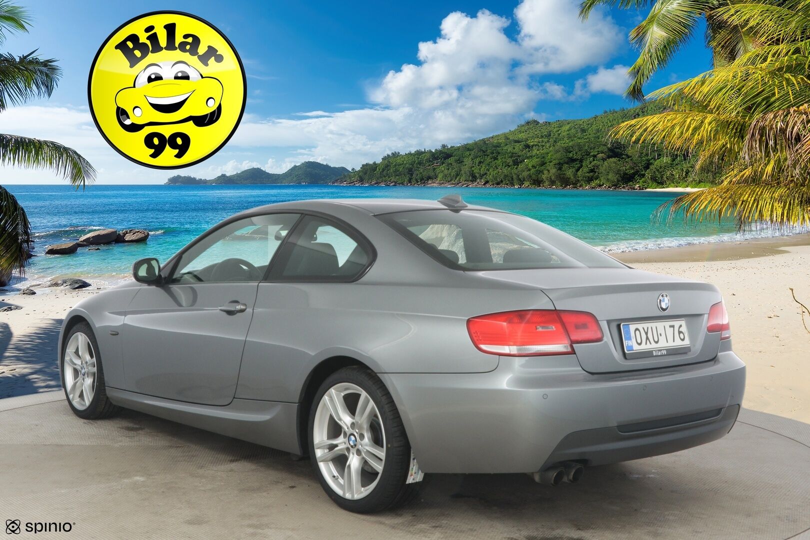 BMW 325 2010 i A E92 Coupe M Sport * Kattoluukku / Muistipenkit / Hifit / Prof. Navi / Penkinlämmittimet * - * Vakkari / Kaukovaloautomatiikka / Nahkasisusta / Vetokoukku * - HULLUT AVAJAISHULINAT KORKOTARJOUS 3,29 %