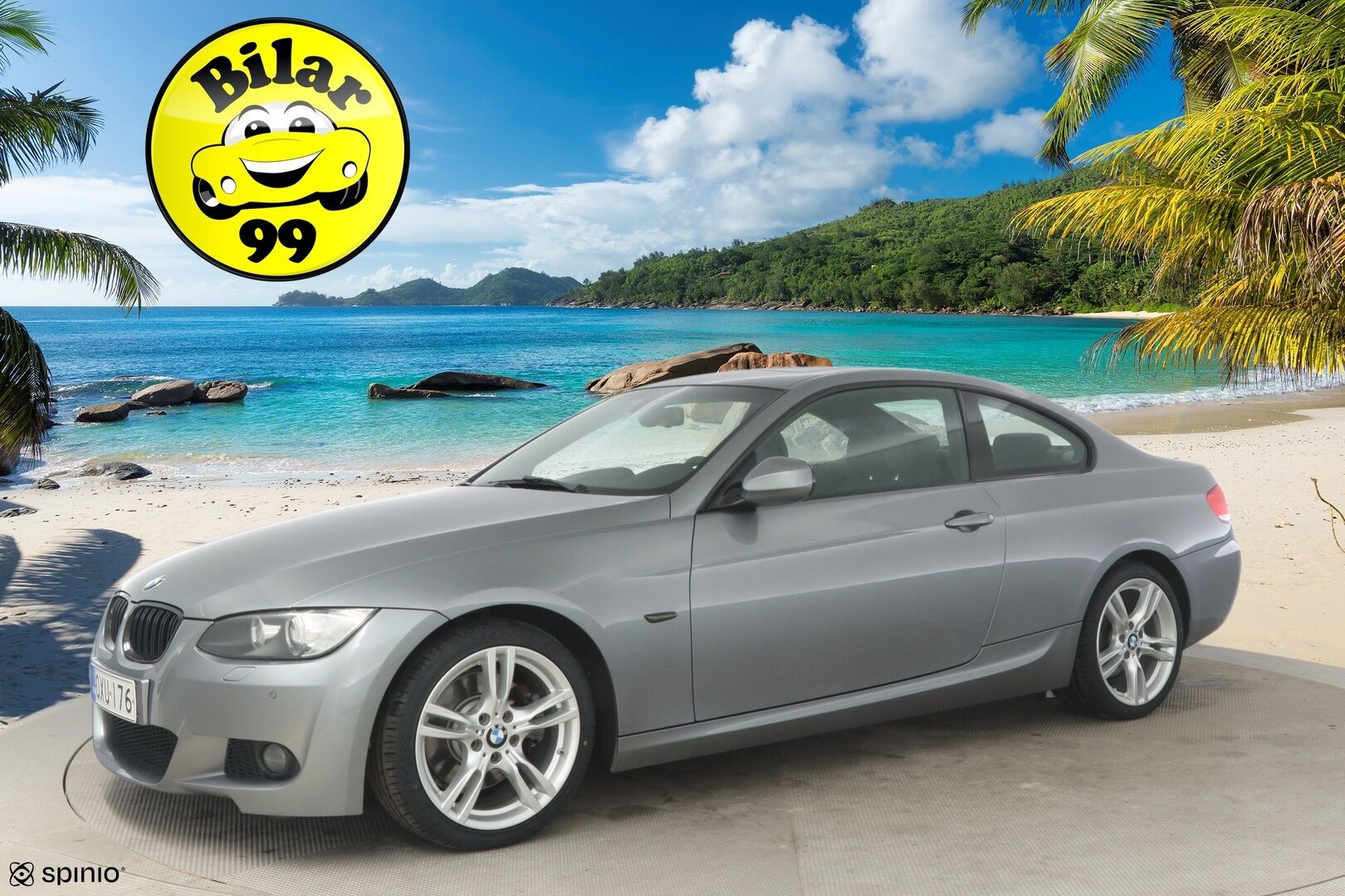 BMW 325 2010 i A E92 Coupe M Sport * Kattoluukku / Muistipenkit / Hifit / Prof. Navi / Penkinlämmittimet * - * Vakkari / Kaukovaloautomatiikka / Nahkasisusta / Vetokoukku * - HULLUT AVAJAISHULINAT KORKOTARJOUS 3,29 %