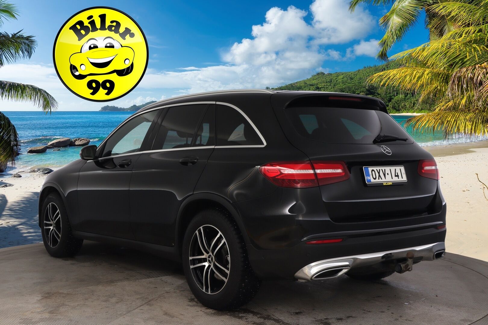 Mercedes-Benz GLC 2016 220 d 4Matic A Premium Business*Webasto / Ruskeat Nahat / IHC+ / Vetokoukku / Vakkari* - *Juuri katsastettu & huolettu! / Kahdet renkaat alumiinivantein!*