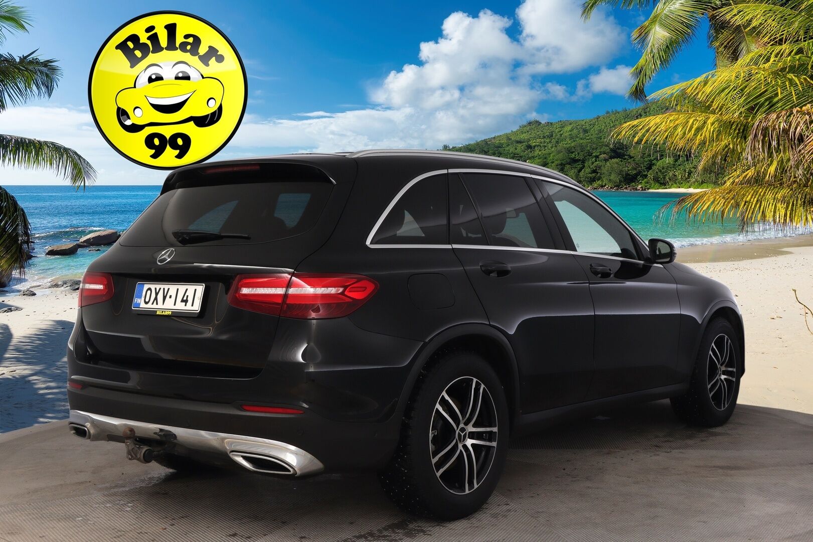 Mercedes-Benz GLC 2016 220 d 4Matic A Premium Business*Webasto / Ruskeat Nahat / IHC+ / Vetokoukku / Vakkari* - *Juuri katsastettu & huolettu! / Kahdet renkaat alumiinivantein!*