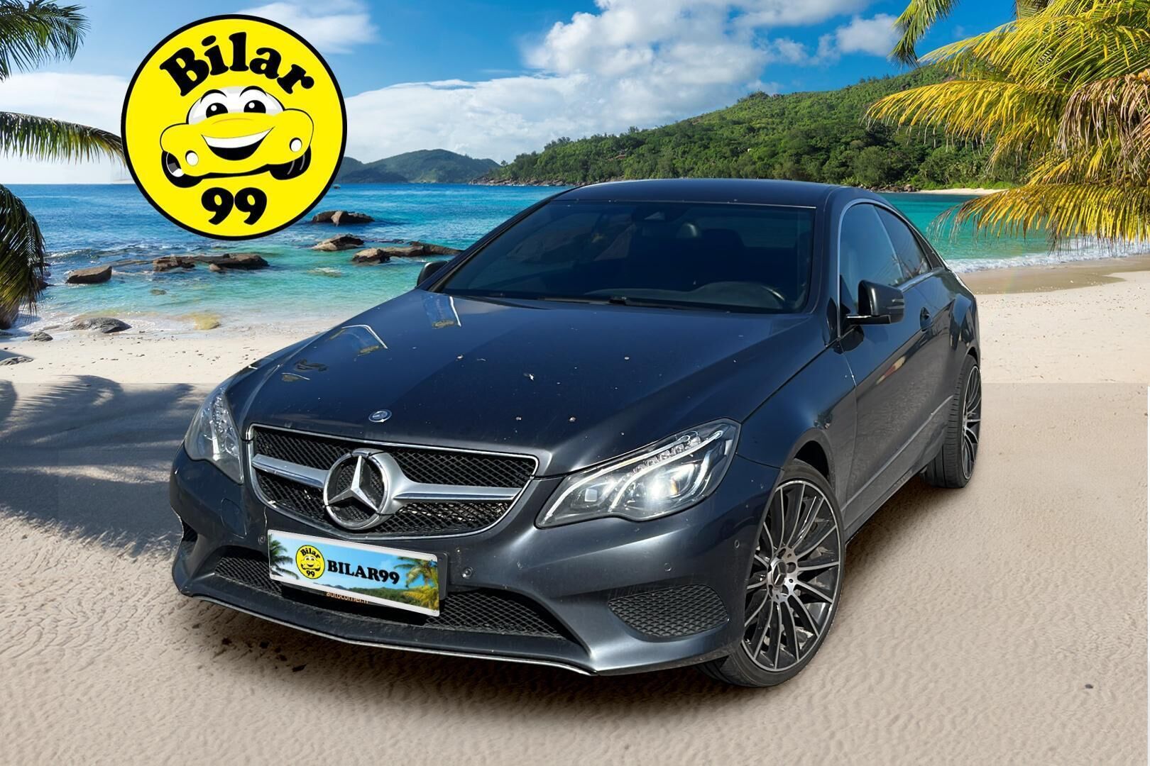Mercedes-Benz E 2014 350 BlueTec Coupé A - Nahkasisusta | ILS Ledit | Kuolleenkulman varoitin | Automaattinen ilmastointi | Navi 