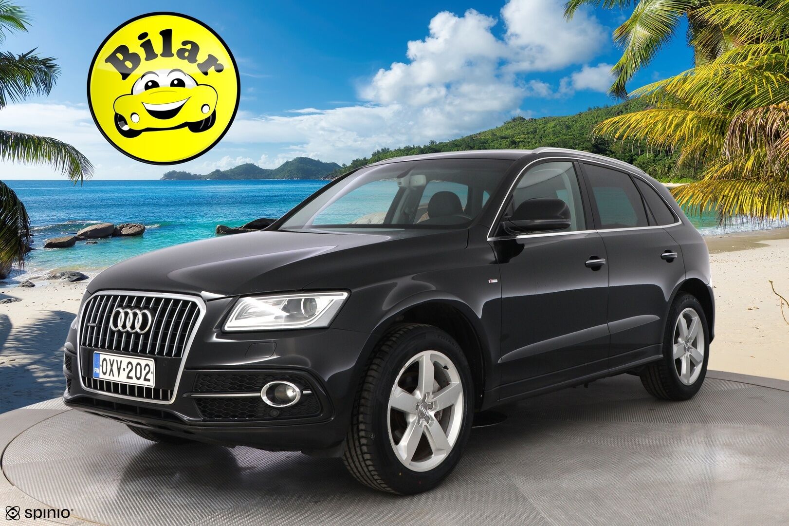 Audi Q5 2017 Business 2,0 TDI 140 kW quattro S tronic S Line - Webasto | Vetokoukku | Puolinahkasisusta | Sporttipenkit | Xenon | Pysäkointitutkat