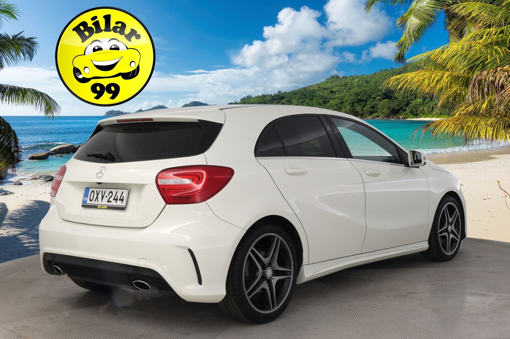 Mercedes-Benz A 2015 180 Business AMG *P-kamera / Vakkari / Nahka-Alcantara* - *Juuri saapunut! / 2XRenkaat / AMG-sisätilapaketti / AMG-ulkonäköpaketti / Siisti*