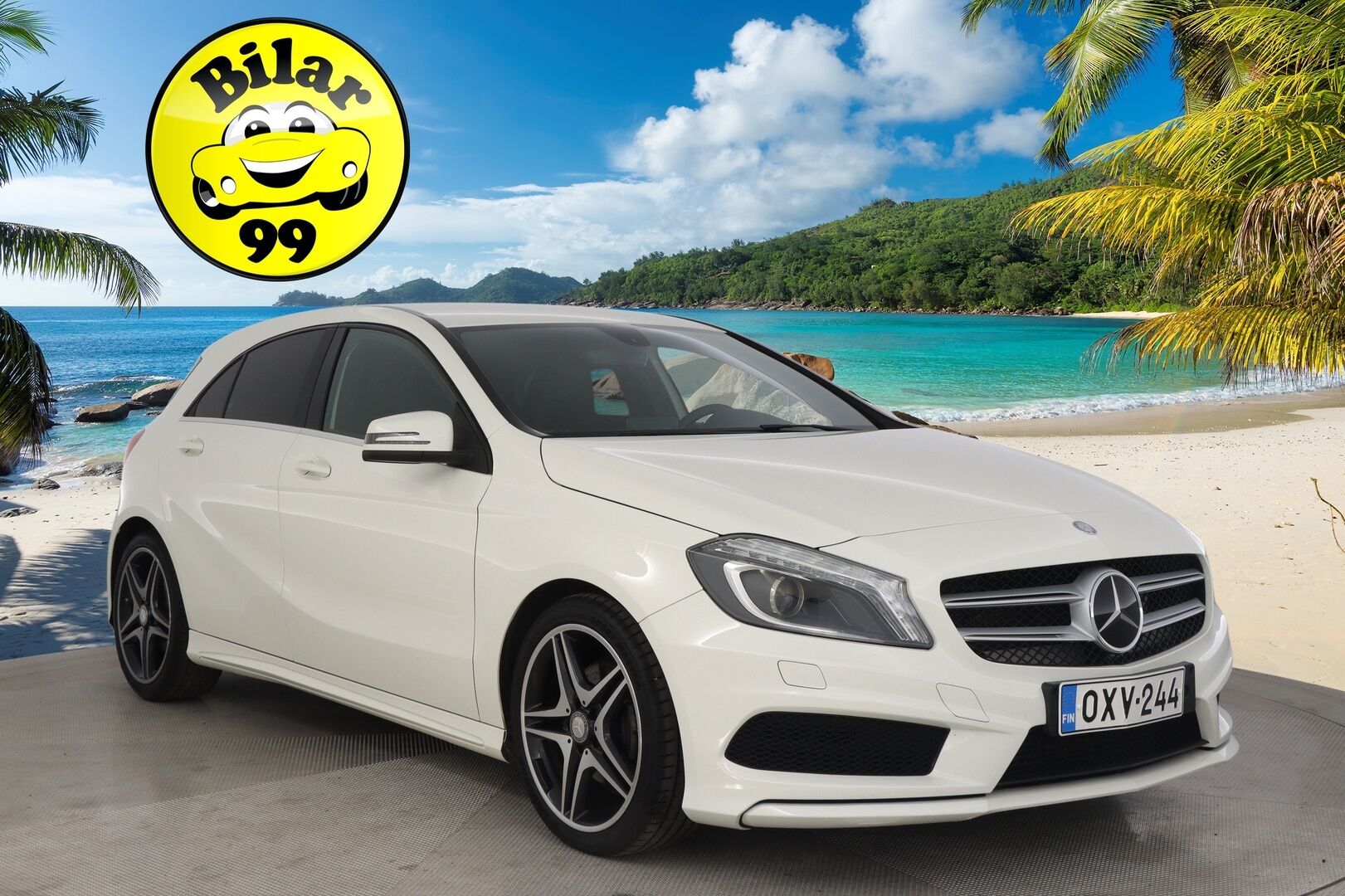 Mercedes-Benz A 2015 180 Business AMG *P-kamera / Vakkari / Nahka-Alcantara* - *Juuri saapunut! / 2XRenkaat / AMG-sisätilapaketti / AMG-ulkonäköpaketti / Siisti*