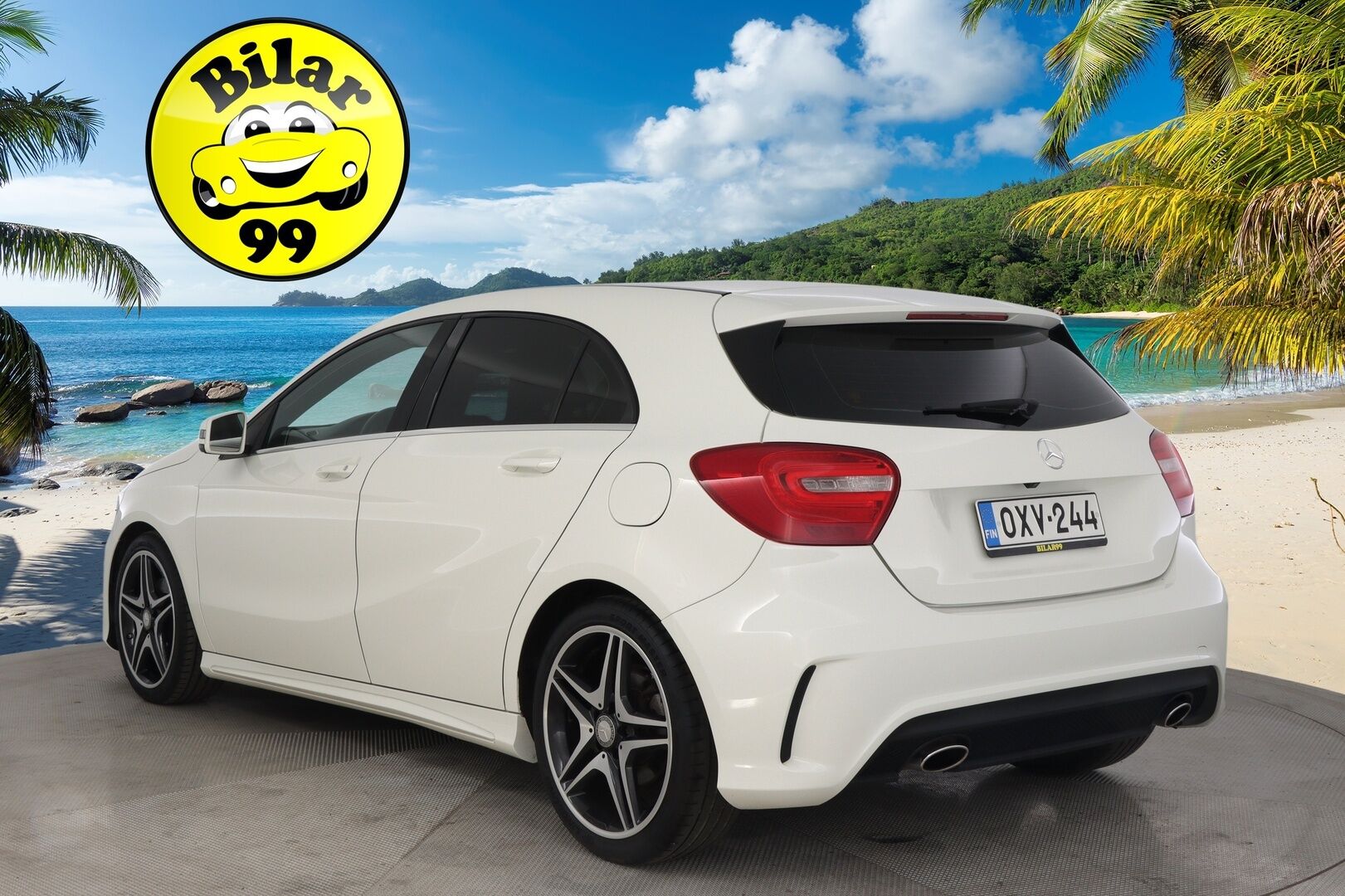 Mercedes-Benz A 2015 180 Business AMG *P-kamera / Vakkari / Nahka-Alcantara* - *Juuri saapunut! / 2XRenkaat / AMG-sisätilapaketti / AMG-ulkonäköpaketti / Siisti*