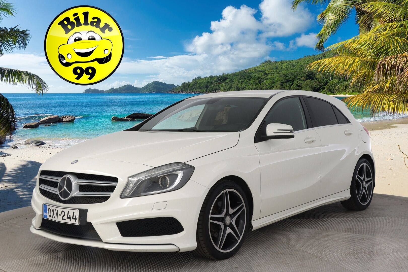 Mercedes-Benz A 2015 180 Business AMG *P-kamera / Vakkari / Nahka-Alcantara* - *Juuri saapunut! / 2XRenkaat / AMG-sisätilapaketti / AMG-ulkonäköpaketti / Siisti*