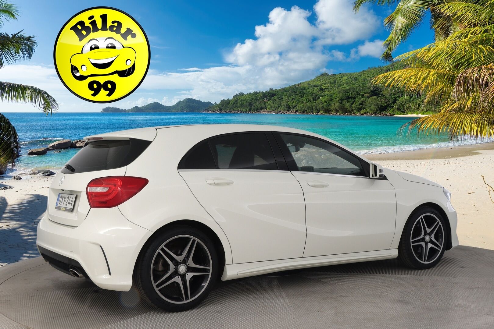 Mercedes-Benz A 2015 180 Business AMG *P-kamera / Vakkari / Nahka-Alcantara* - *Juuri saapunut! / 2XRenkaat / AMG-sisätilapaketti / AMG-ulkonäköpaketti / Siisti*