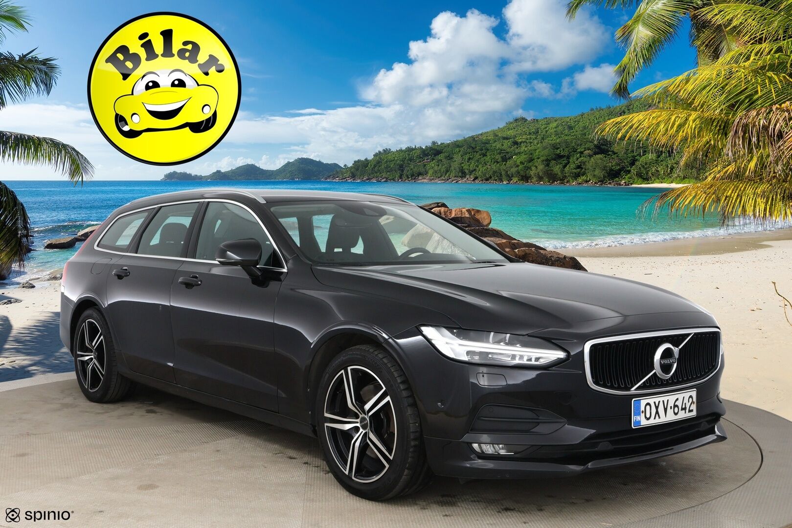 Volvo V90 2017 D4 AWD Business aut - | Webasto | Adapt.vakkari | BLIS | FULL-LED | P.kamera | Hihna tehty 2024 | Ei Adblue:ta |