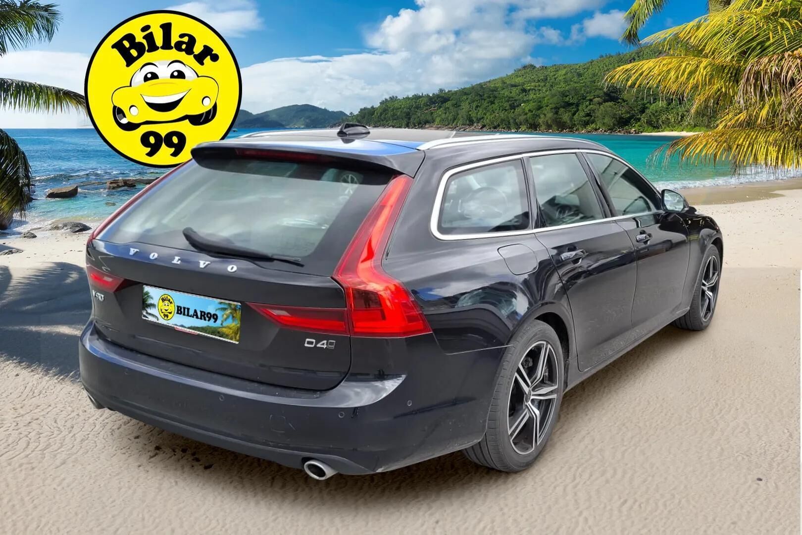 Volvo V90 2017 D4 AWD Business aut - | Webasto | Adapt.vakkari | BLIS | FULL-LED | P.kamera | Hihna tehty 2024 | Ei Adblue:ta |