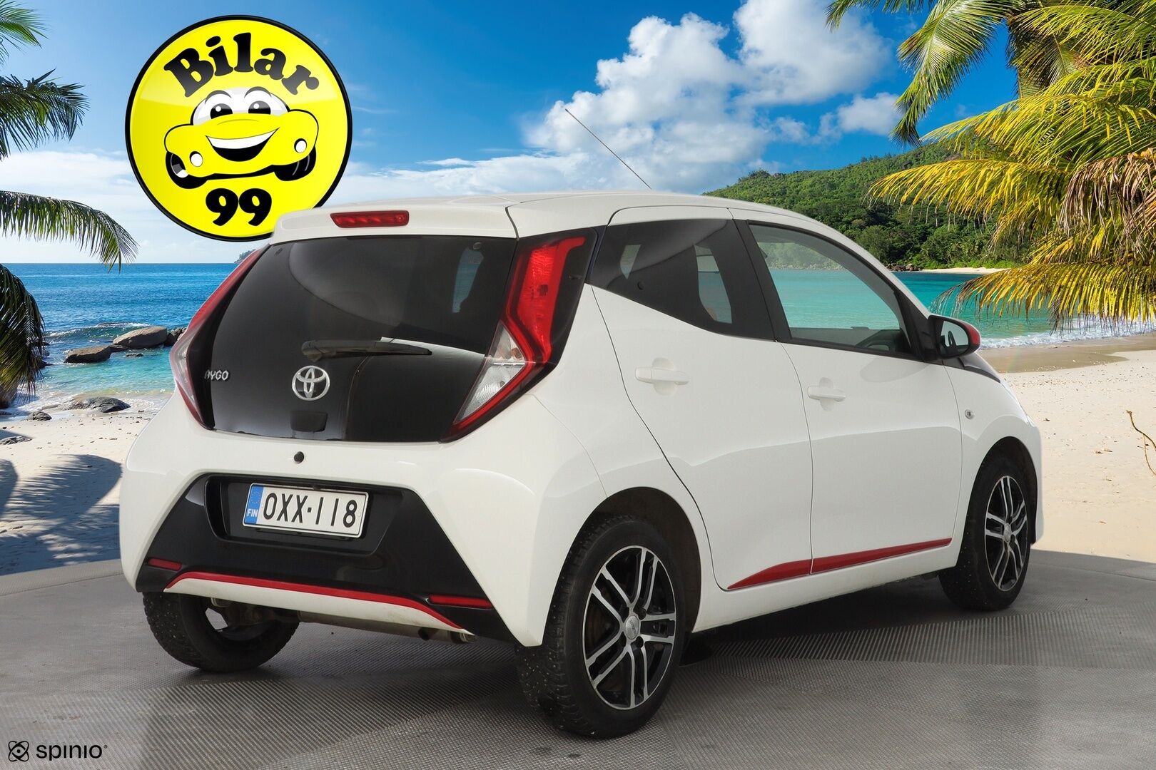 Toyota Aygo 2019 1,0 VVT-i 5ov X-Play *Vakkari / Kaistavahti / Kamera* - Suomi-auto / Apple Carplay & Android Auto / Kahdet renkaat ja vanteet