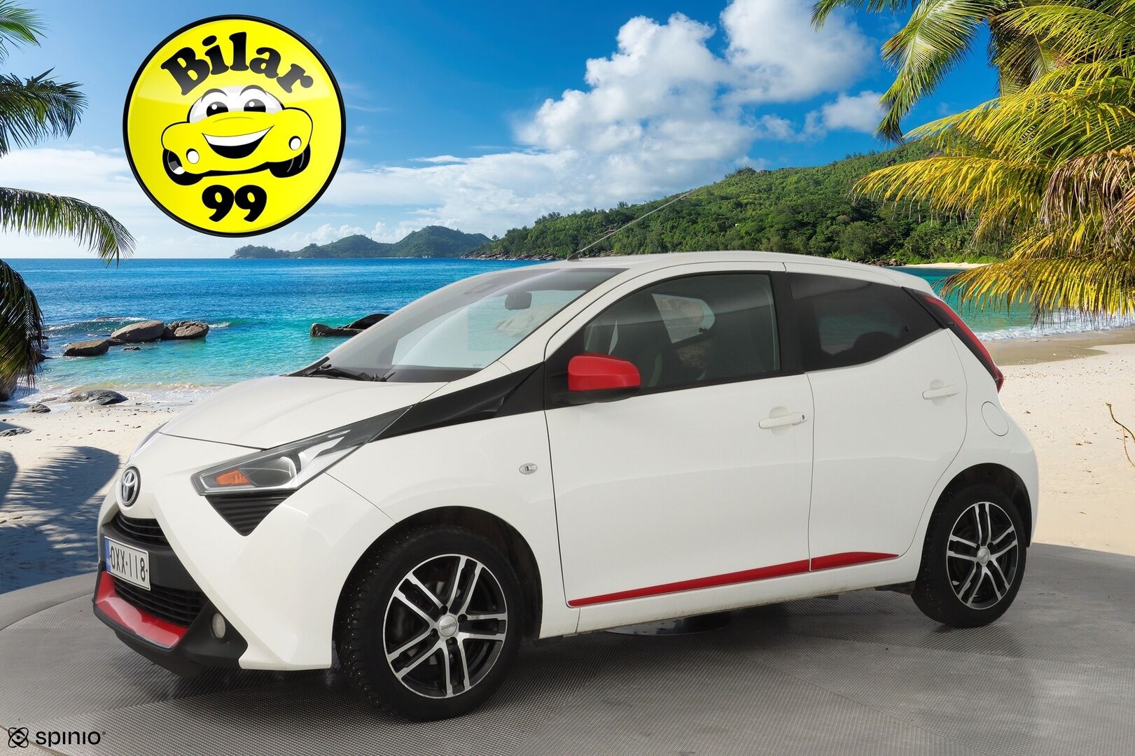 Toyota Aygo 2019 1,0 VVT-i 5ov X-Play *Vakkari / Kaistavahti / Kamera* - Suomi-auto / Apple Carplay & Android Auto / Kahdet renkaat ja vanteet
