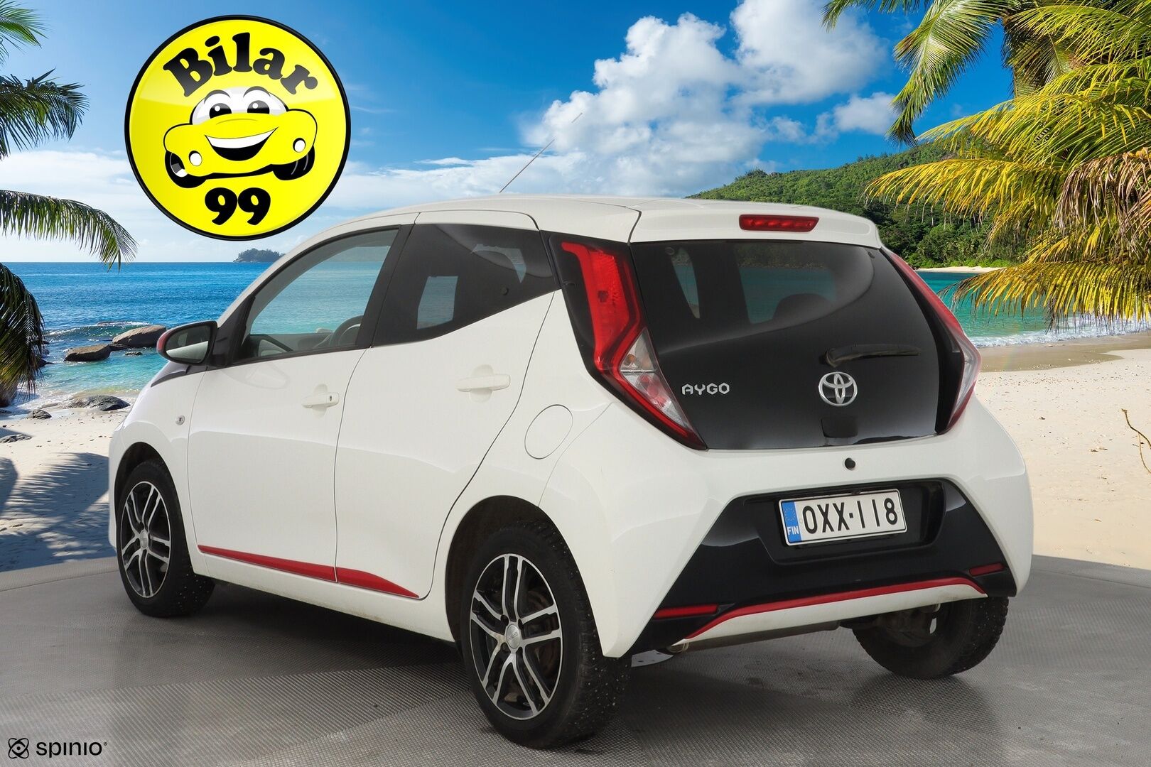 Toyota Aygo 2019 1,0 VVT-i 5ov X-Play *Vakkari / Kaistavahti / Kamera* - Suomi-auto / Apple Carplay & Android Auto / Kahdet renkaat ja vanteet