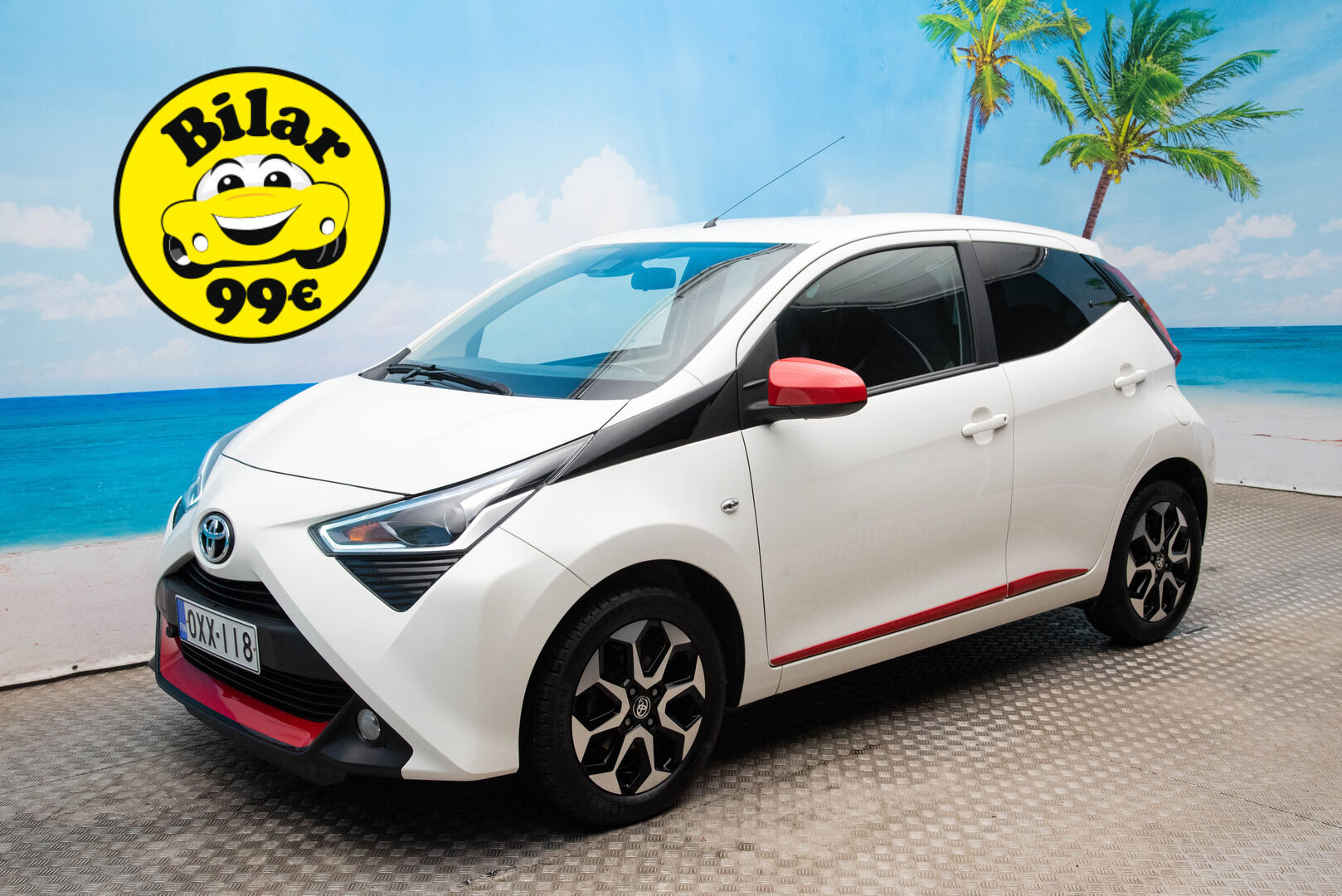 Toyota Aygo 2019 1,0 VVT-i 5ov X-Play *Vakkari / Kaistavahti / Kamera* - Auto tulossa Lempäälään! / Suomi-auto / Apple Carplay & Android Auto - HULLUT VÄLIPÄIVÄT KORKOTARJOUS 2,49%