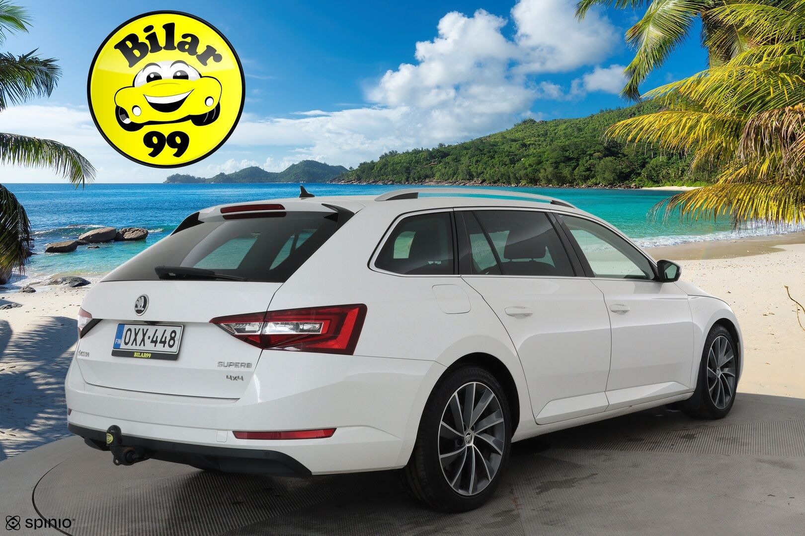 Skoda Superb 2018 Combi 2,0 TDI 190 4x4 L&K DSG **Canton / Webasto / Koukku / Adapt.Vakkari / Xenon / P.kamera / Muistipenkki / Keyless** - Kahdet Renkaat /  **HYVILLÄ KAMOILLA**