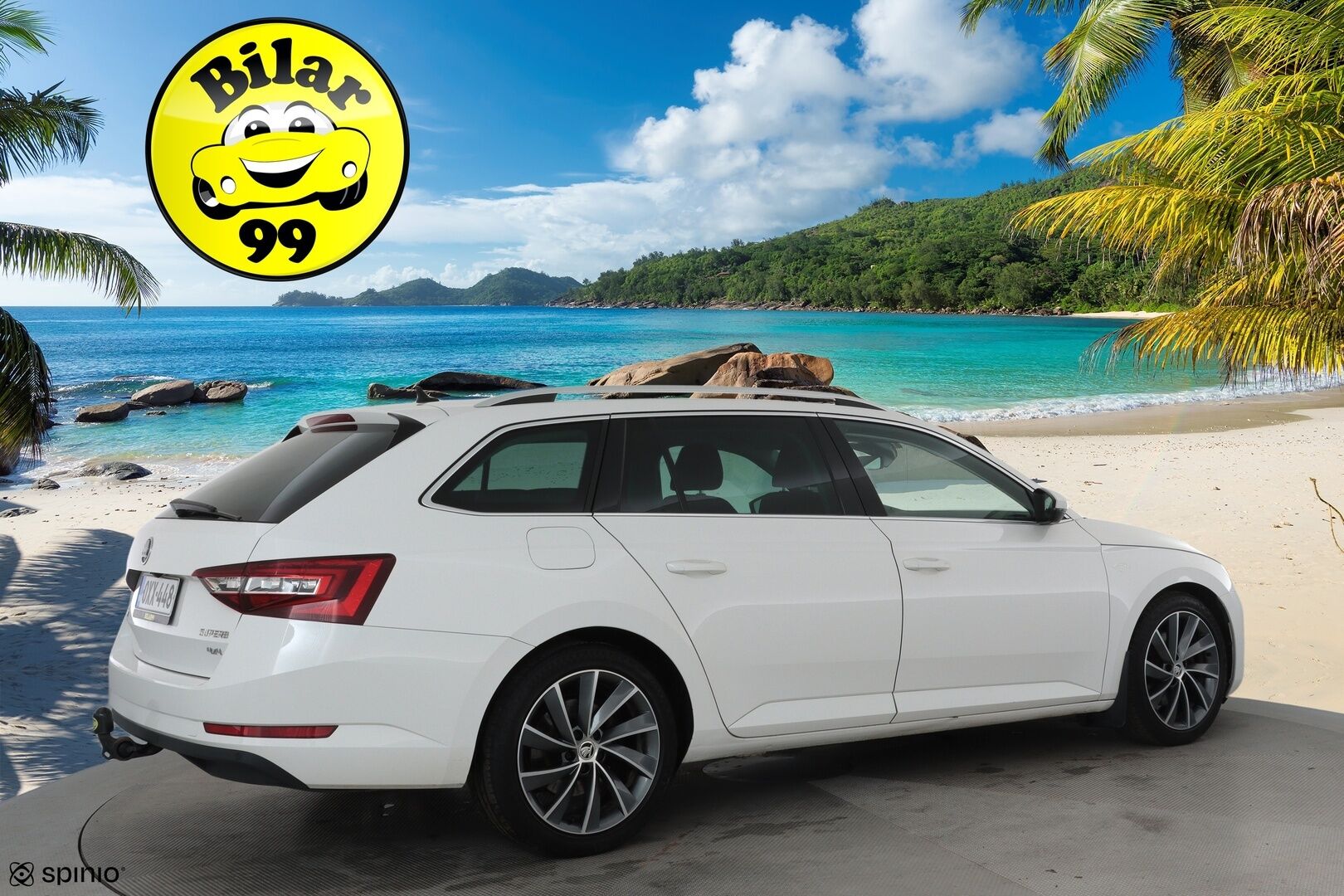 Skoda Superb 2018 Combi 2,0 TDI 190 4x4 L&K DSG **Canton / Webasto / Koukku / Adapt.Vakkari / Xenon / P.kamera / Muistipenkki / Keyless** - Kahdet Renkaat /  **HYVILLÄ KAMOILLA**