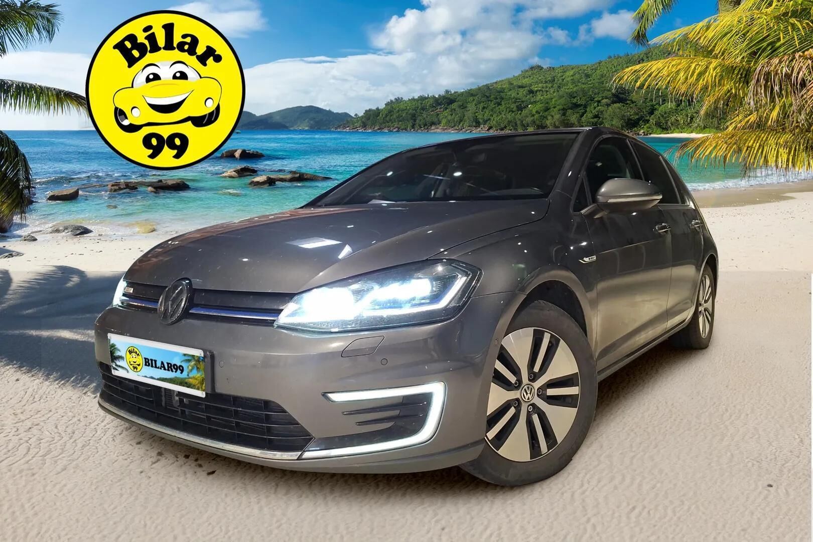 Volkswagen Golf 2018 e-Golf 100 kW (136 hv) automaatti - SoH 89% | Lämpöpumppu | Adapt.Vakkari | Nahkasisusta | Digimittari | DynAudio | Peruutuskamera | Adapt.LED | SUPERVARUSTEET!